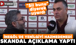 İnegöl'de yenilgiyi hazmedemedi, skandal açıklama yaptı! "Sil bunu" diyerek uyardı