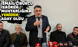 İsmail Çıbukçu İsaören Muhtarlığına yeniden aday oldu