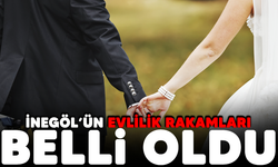 İnegöl'ün evlilik rakamları açıklandı