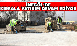İnegöl'de kırsala yatırım devam ediyor