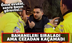 Bursa'da bahaneleri sıraladı ama cezadan kaçamadı!