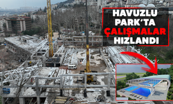 Havuzlu Park’ta çalışmalar hızlandı