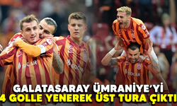 Galatasaray Ümraniye'yi 4 golle yenerek üst tura çıktı