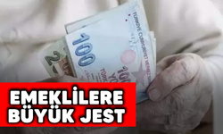 Emeklilere büyük jest!