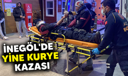 İnegöl'de yine kurye kazası