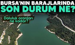 BUSKİ paylaştı; Bursa barajlarındaki doluluk oranı ne kadar?