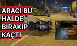 İnegöl'de Aracını Bırakıp Kaçtı