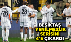 Beşiktaş yenilmezlik serisini 4’e çıkardı