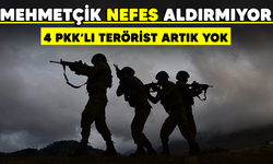 MSB duyurdu: 4 PKK'lı terörist etkisiz