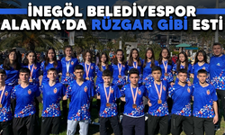 İnegöl Belediyespor Alanya'da rüzgar gibi esti