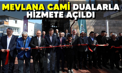 İnegöl'de Mevlana Cami dualarla hizmete açıldı