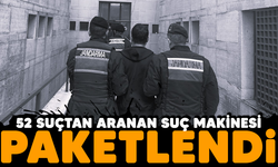 Bursa'da 52 suçtan aranan suç makinesi paketlendi