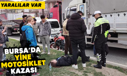 Bursa'da yine motosiklet kazası: Yaralılar var/BURSA HABERLERİ