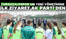 Turgutalpspor’un yeni yönetimine ilk ziyaret AK Parti’den