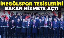 İnegölspor Tesislerini Bakan Hizmete açtı/İNEGÖL HABERLERİ