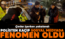 Bursa'da milyonlarca kişinin izlediği o sürücüyü polis çorba içerken yakaladı