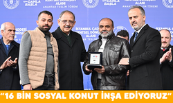 Başkan Alinur Aktaş, “16 bin sosyal konut inşa ediyoruz”