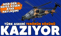 MSB'den nefes kesen 'ATAK' paylaşımı! Türk Askeri terörün kökünü kazıyor