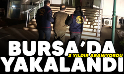 Üç yıldır 24 ayrı suçtan aranan zanlı Bursa'da yakalandı