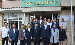 AK Parti İl Başkanı Aydemir’den Başkan Göksel’e ziyaret