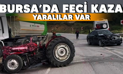 Bursa'da feci kaza: Yaralılar var