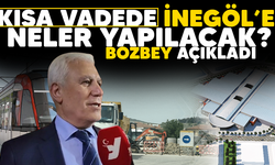 Kısa vadede İnegöl’e neler yapılacak! Bozbey açıkladı