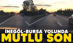 İnegöl-Bursa yolunda mutlu son