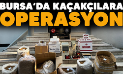 Bursa'da kaçak sigara üretimine yönelik operasyon