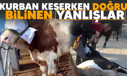 kurban keserken doğru bilinen yanlışlar ciddi yaralanmalara sebep olabilir