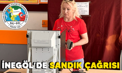 İnegöl'de sandık çağrısı