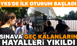 YKS'de ilk oturum (TYT) başladı! İnegöl'de Sınava geç kalanların hayalleri yıkıldı!