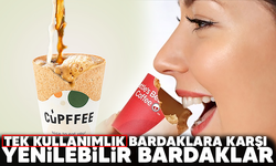 Tek kullanımlık bardaklara karşı alternatif üretildi