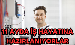 Gençler 11 ayda iş hayatına hazırlanıyor