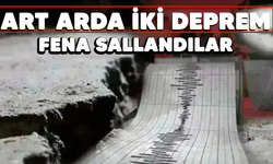 Art arda iki deprem! Fena sallandılar