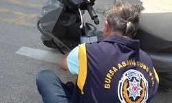Bursa'da motosiklet hırsızlarına kapan! Teker teker kontrol edildi