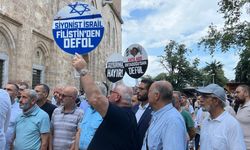 Bursa'da Filistin'e Destek: ABD ve Netanyahu Protesto Edildi