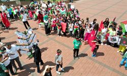 650 Katılımcıyla Gazze Soykırımı'na Dikkat Çeken Anlamlı Yürüyüş