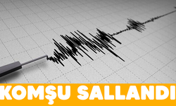 Komşu ülkede deprem