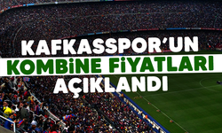 Kafkasspor'un kombine fiyatları açıklandı