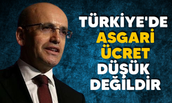 Mehmet Şimşek: Türkiye'de asgari ücret düşük değildir