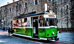 Bursa'da Nostaljik Tramvay durduruldu