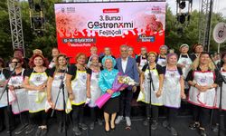 Bursa'da Uluslararası Gastronomi Festivali'ne muhteşem final