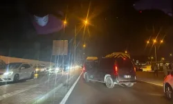 Bursa'da maç günü trafik yoğunluğu