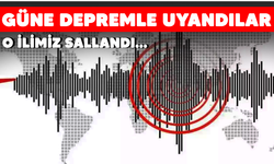 Sabah saatlerinde deprem! 3.1 ile sallandı