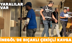 İnegöl'de bıçaklı-çekiçli kavga! Yaralılar var