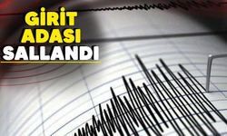 Girit Adası'nda 4.0 büyüklüğünde deprem meydana geldi