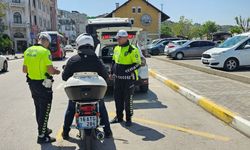 Bandırma’da motosiklet ve motorlu bisiklet denetimleri yoğunlaştı