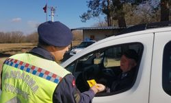 Kırklareli’de dron destekli trafik denetimi