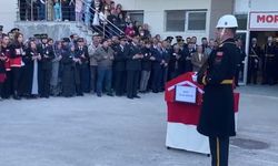 Şehit olan taksi şoförünün naaşı askeri törenle hastaneden alındı