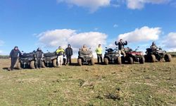 Mudanya'da atv tutkunlarının off road heyecanı